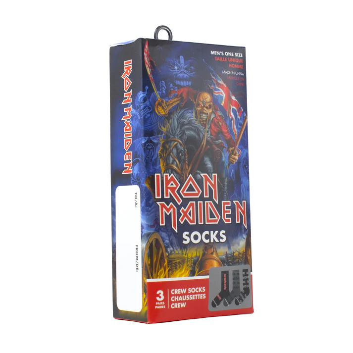 Iron Maiden Gift Box, 3 Paar